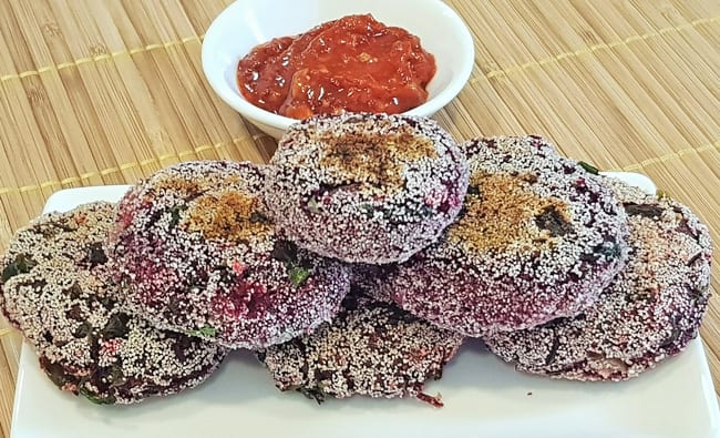 Beetroot Cutlet - Marathi Recipe