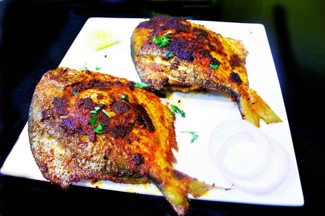 Bharala Poplet - Marathi Recipe