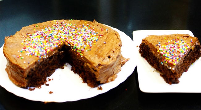Eggless Chocolate Cake - Marathi Recipe