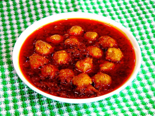 Golyanchi Amti - Marathi Recipe