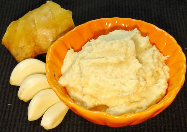Homemade Ginger Garlic Paste