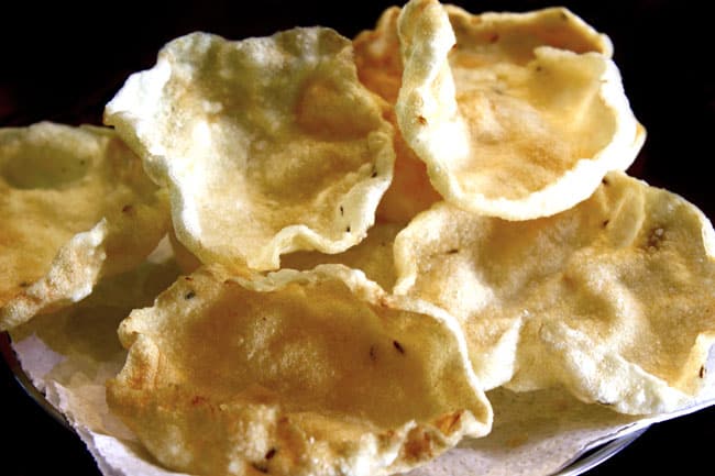 Instant Rava Papad - Marathi Recipe