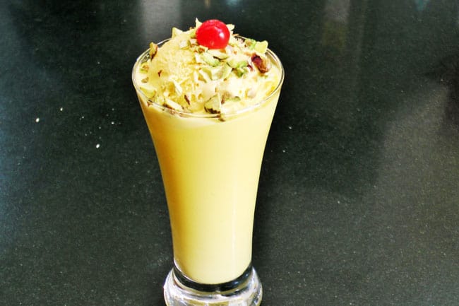 Mango Mastani - Marathi Recipe