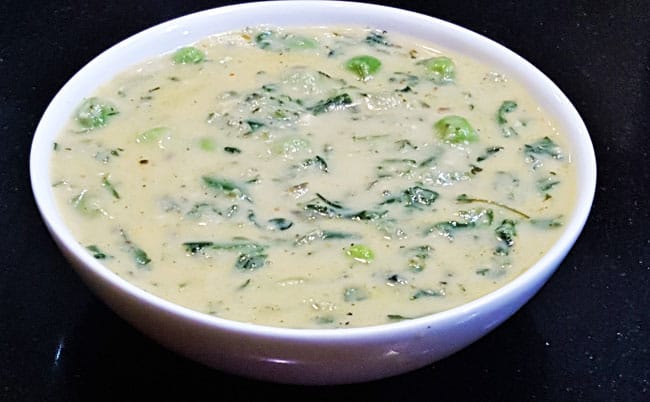 Methi Matar Malai - Marathi Recipe