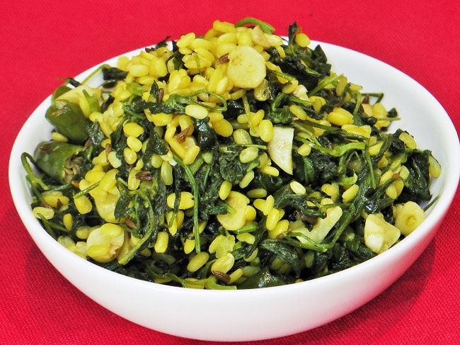Methichi Bhaji - Marathi Recipe