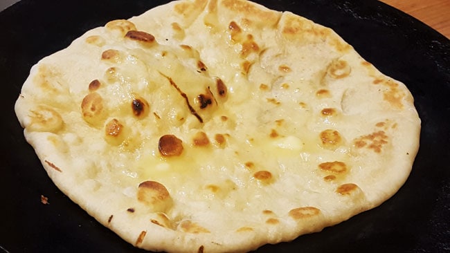Naan on Tawa - Hindi Recipe