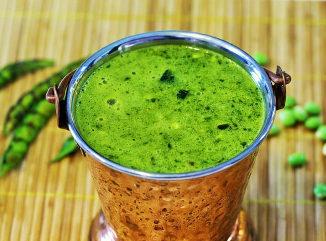 Olya Turichi Amti - Marathi Recipe