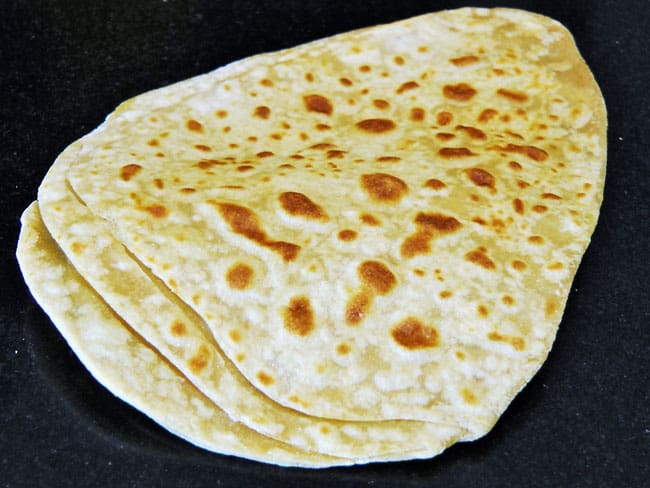 Plain Paratha - Marathi Recipe