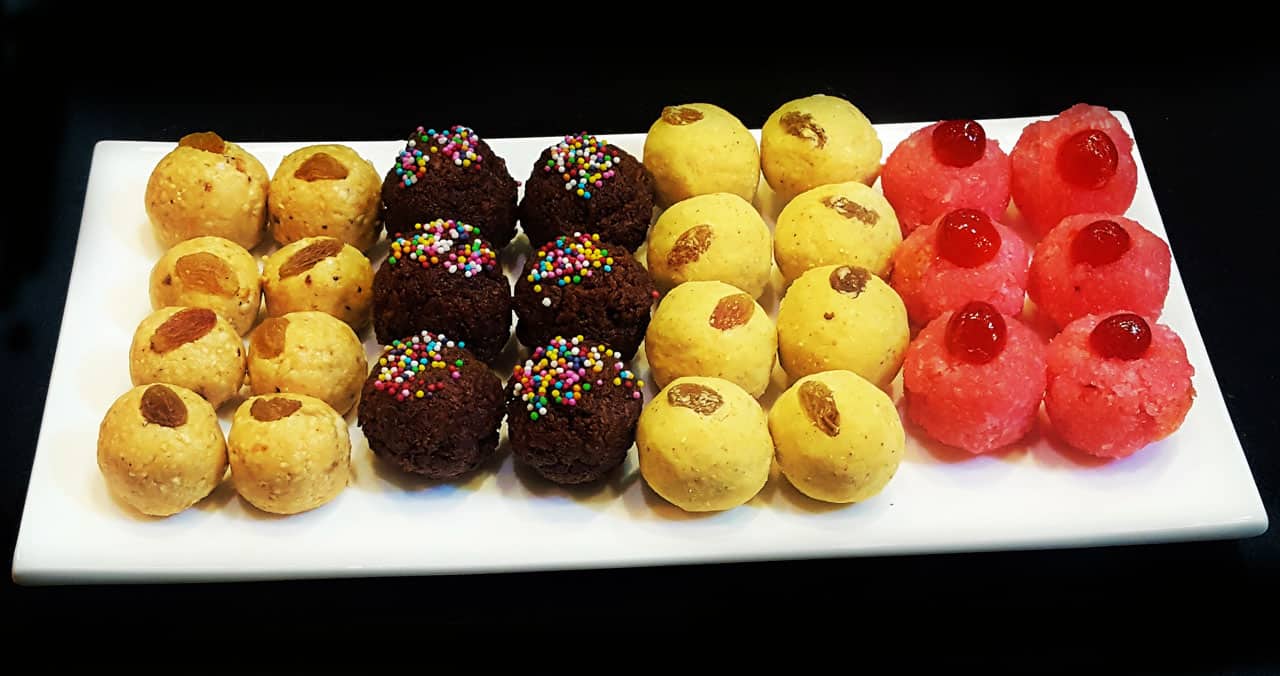 4 Types Ladoo - Marathi Recipe