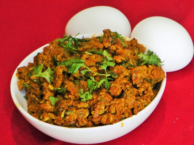 Anda Bhurji - Marathi Recipe