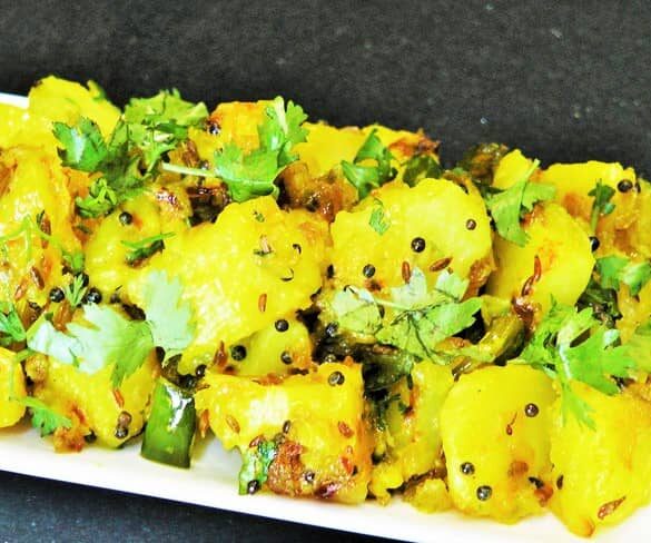 Batatyachi Bhaji - Marathi Recipe