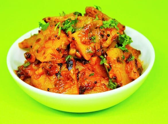 Batatyachya Kacharya - Marathi Recipe