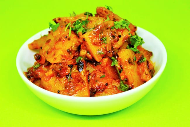 Batatyachya Kacharya - Marathi Recipe