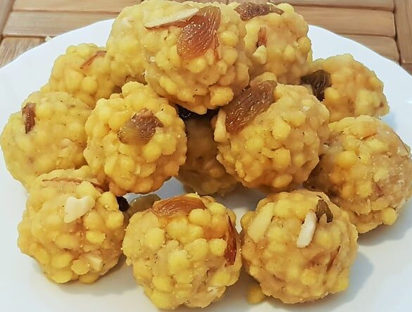 Boondiche Ladoo - Marathi recipe