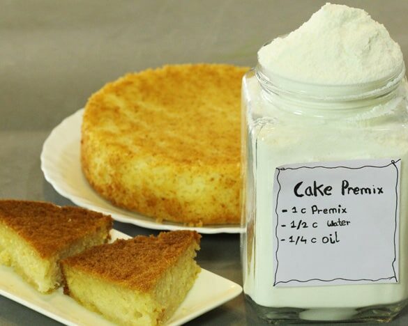 Cake Premix - Marathi Recipe