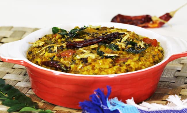 Dal Khichadi tadka - Marathi Recipe
