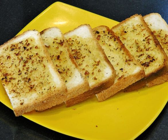 Garlic Bread - Marathi Recipe