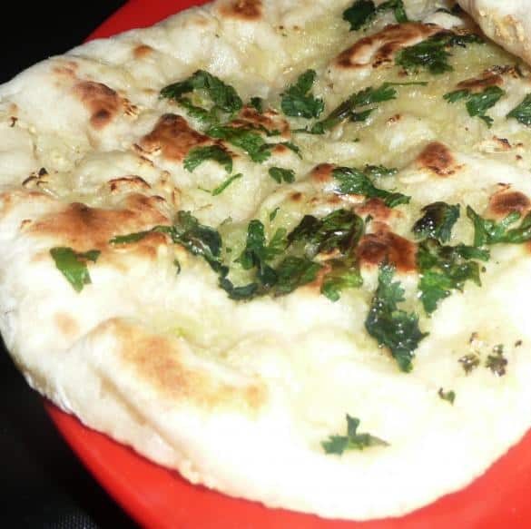 Garlic Naan - Naan without yeast