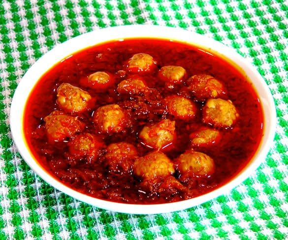 Golyanchi Amti - Marathi Recipe