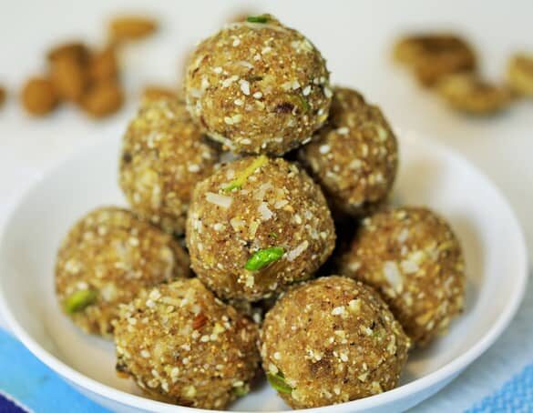 Healthy Dink Ladoo - Marathi Ladoo
