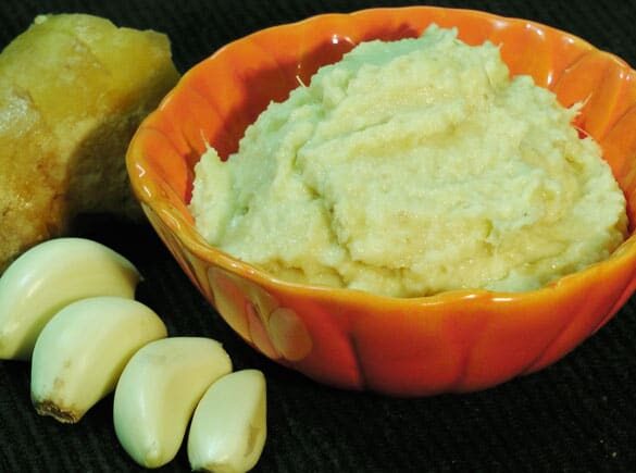 Homemade Ginger Garlic Paste