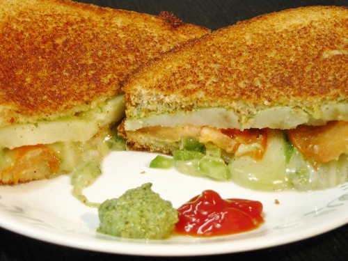Indian Street Sandwich