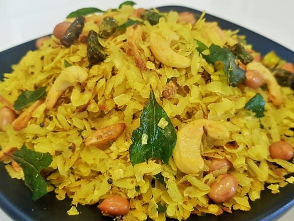 Jaad Pohe Chivada - Marathi Recipe