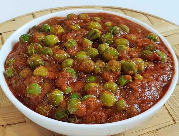 Matar Masala - Marathi Recipe