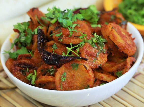 Mulyachi Bhaji - Marathi Recipe