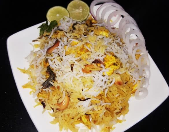 Paneer Biryani