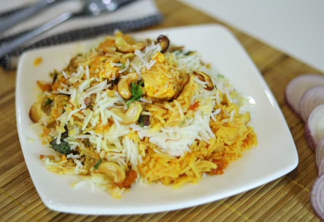 Paneer Biryani - Marathi Recipe