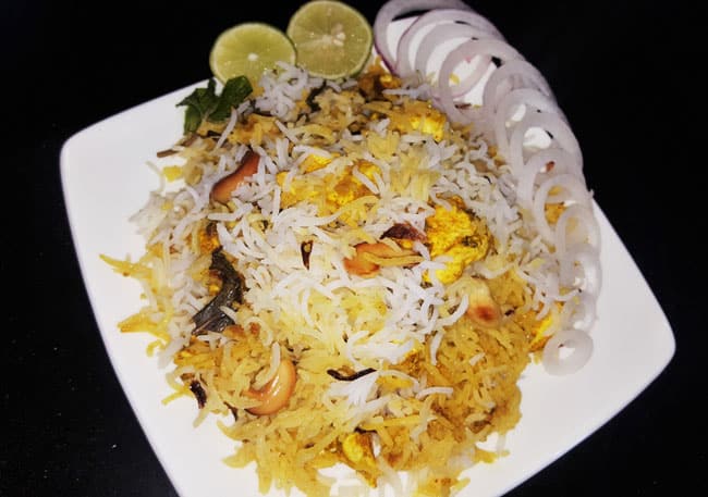 Paneer Biryani