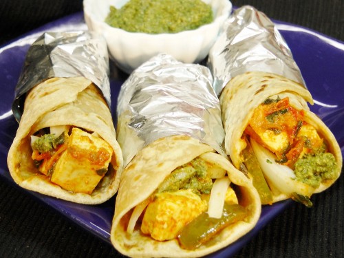 Paneer Kathi Roll