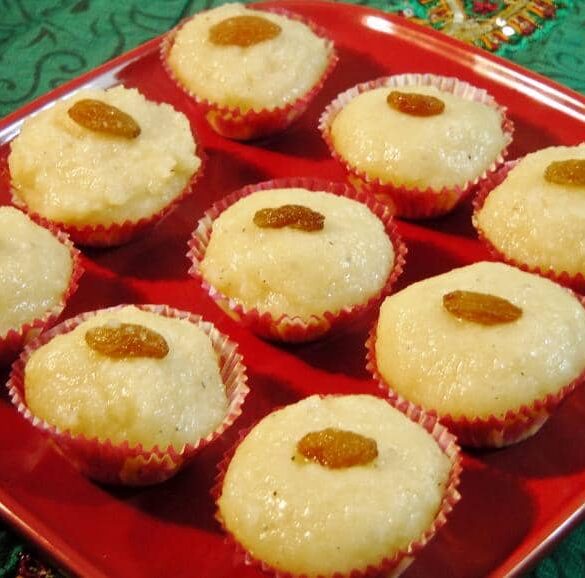 Rava Coconut Ladoo
