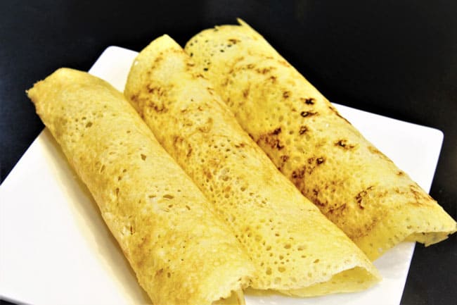 Rice Flour Dosa - Hindi Recipe