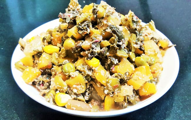 Rushichi Bhaji - Marathi Recipe