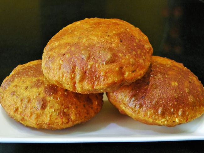 Tikhat Puri - Marathi Recipe