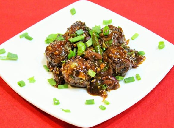 Veg Manchurian - Marathi Recipe